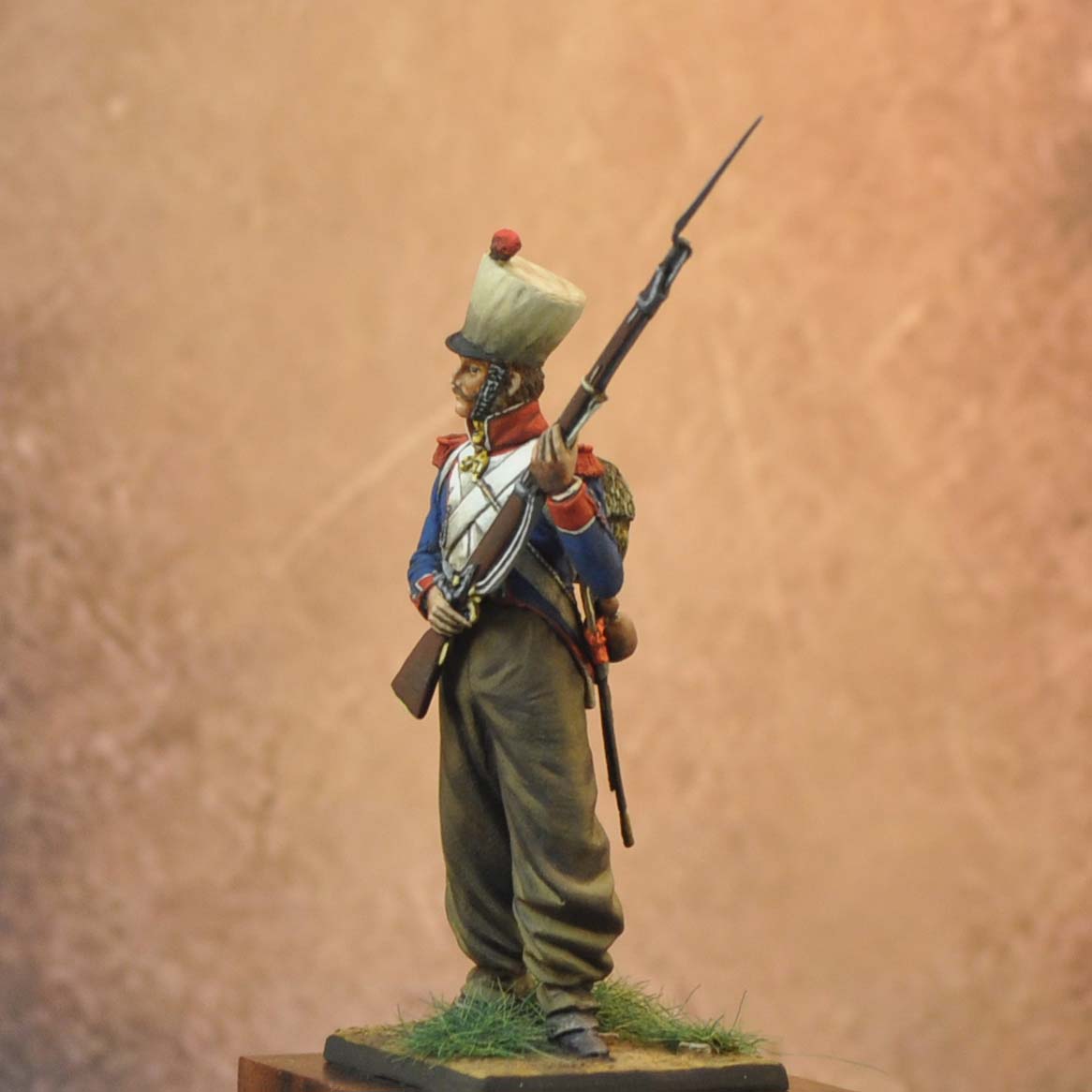 Art Girona General Serie Voltigeur de ligne 1812 figurine 54mm