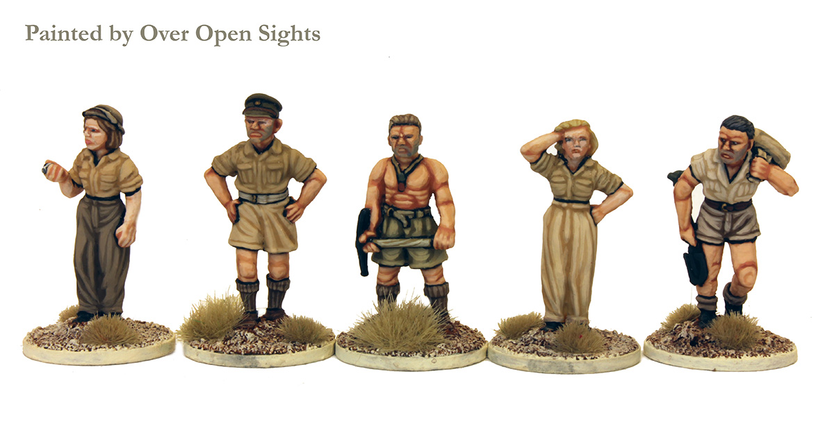 Perry Miniatures World War 2 WW44 Luke Warm in Cairo figurine