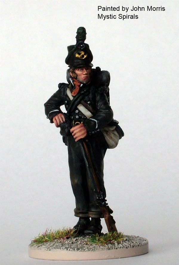 Perry Miniatures 40mm PE63 rifleman britannique figurine métal