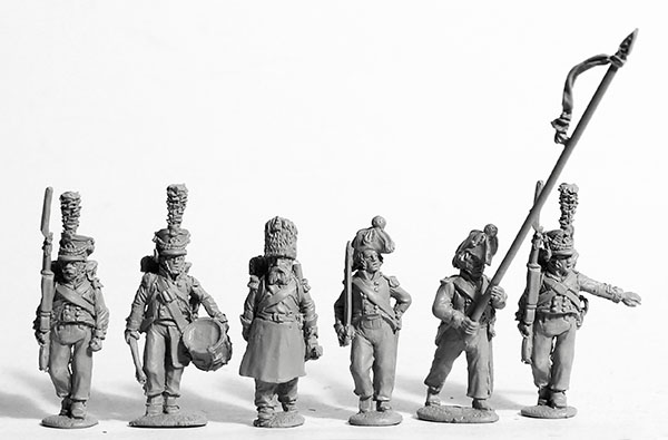 Perry Miniatures NCR42 Mecklenburg command figurines métal 28mm