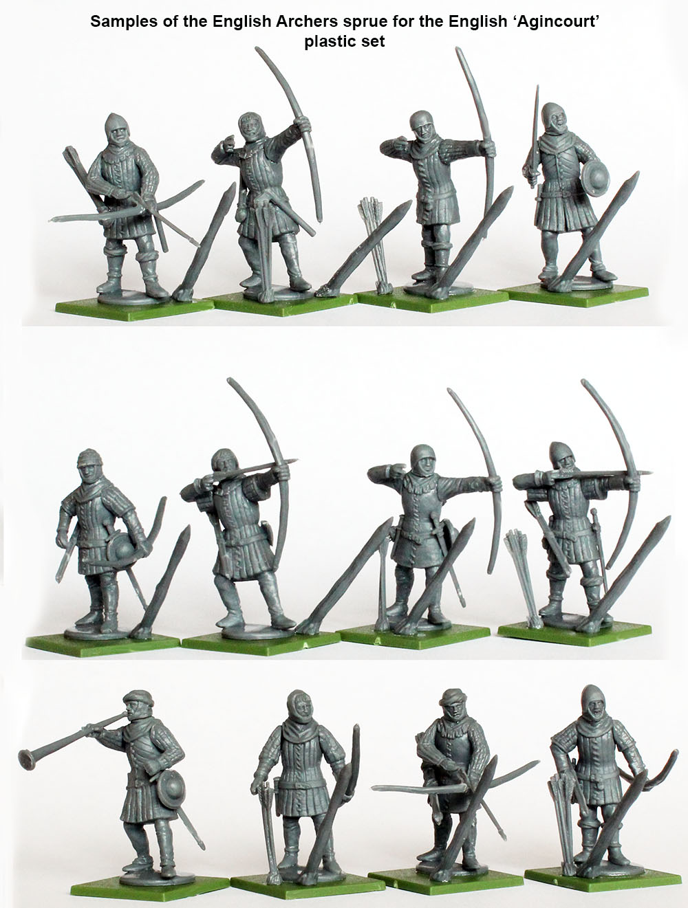 Perry Miniatures AO 40 Armée anglaise 1415-1429 figurines 36 pièces
