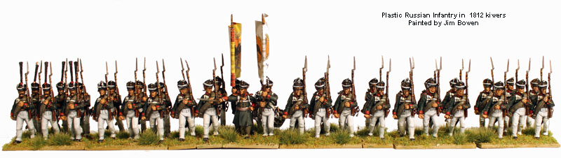 Perry Miniatures RN 20 Infanterie russe 40 figurines
