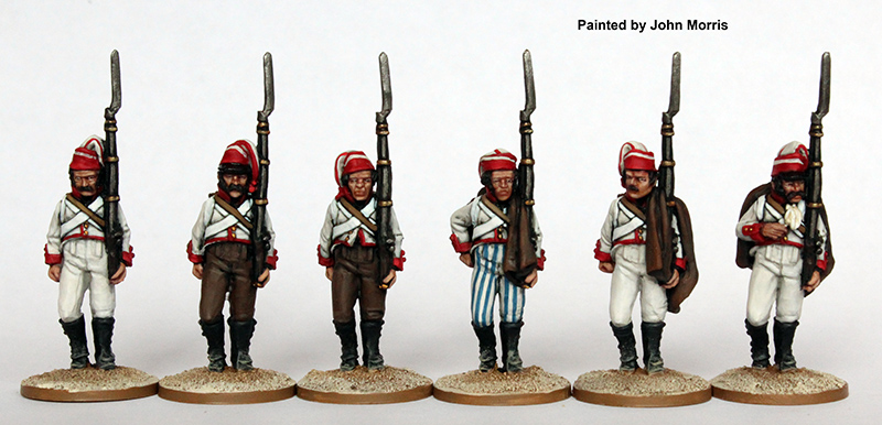 Perry Napoleonic SPA13 fusiliers Castropol figurines 28mm marche