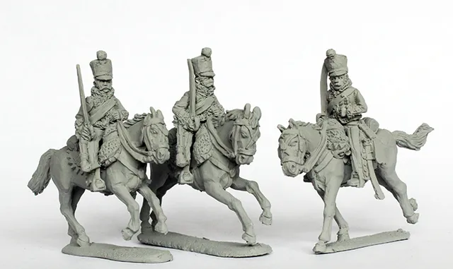 Perry Miniatures Napoleonic FN 199 figurines hussards au galop 1805