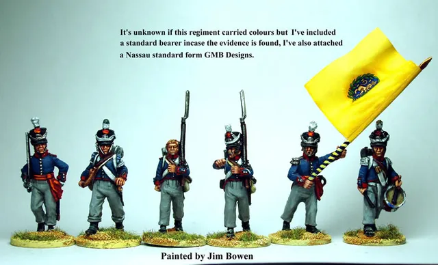 Perry Miniatures NN2 figurines commandement Orange-Nassau