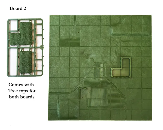 Perry Miniatures B 57 plateau TravelBattle Board 2 plastique