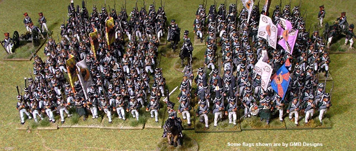Perry Miniatures D33 Russe figurine infanterie lot 240 + canons