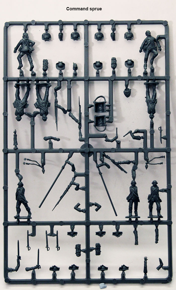 Perry Miniatures B32 Britanniques AWI grappe commandement 28mm