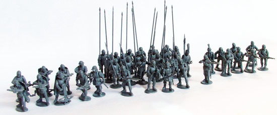 Perry Mercenaries WR20 infanterie européenne 1450-1500 40 figs