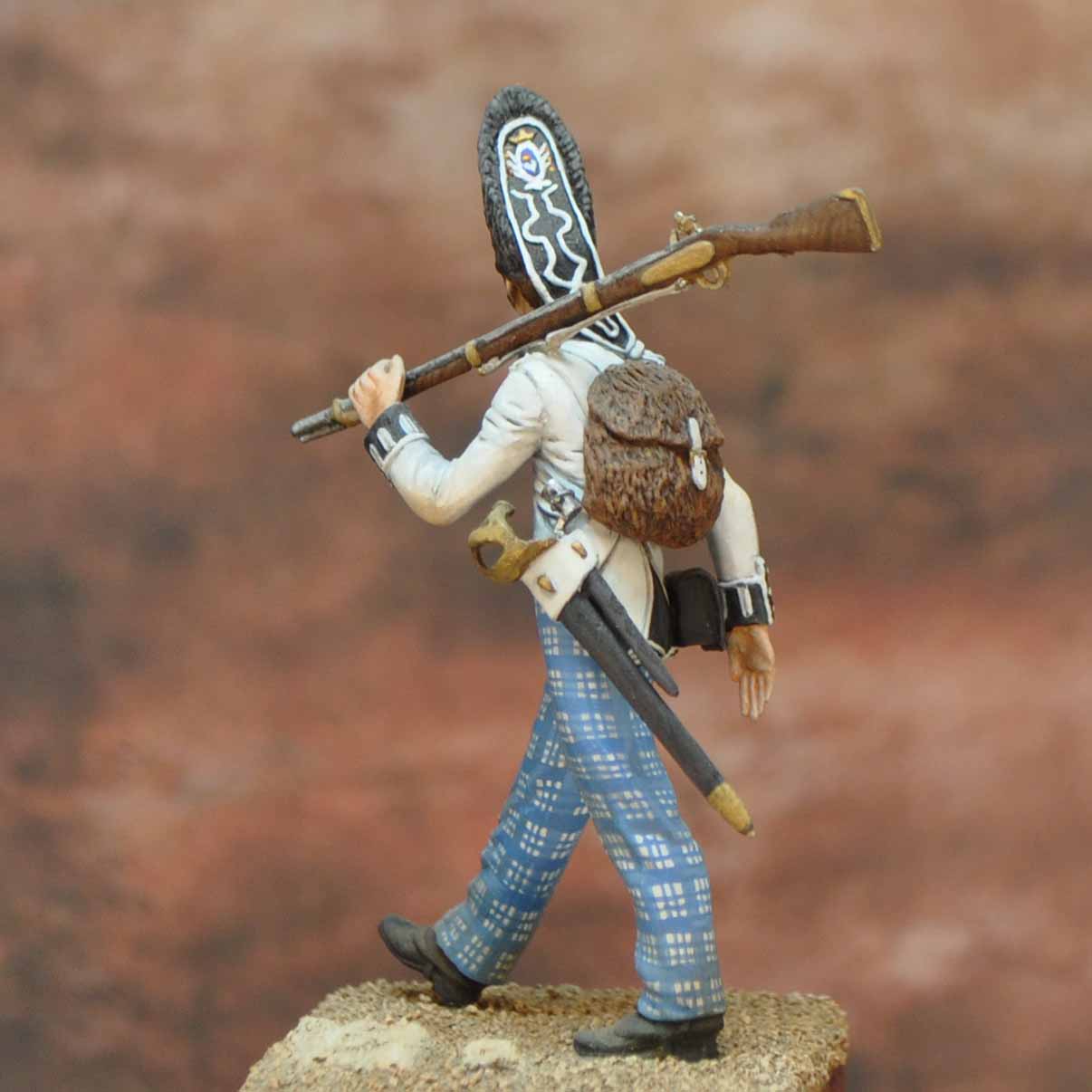 ART GIRONA Napoleonic Grenadier Zamora 1807 Figurine