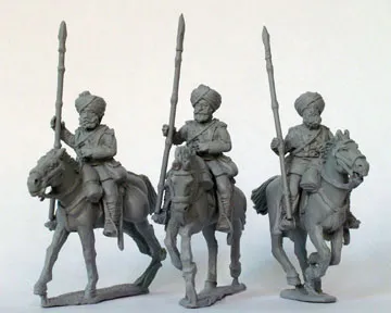 Perry Victoria's Little Wars SB75 cavalerie figurines métal Sikhs