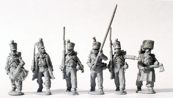 Perry Miniatures Napoleonic FN157 commandement français 1807