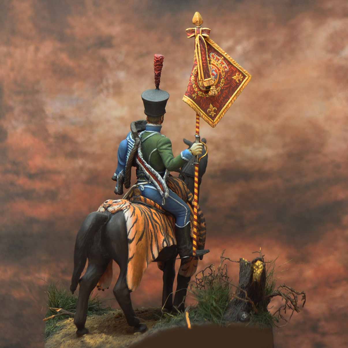 ART GIRONA Napoleonic Spanish Hussars 1808 figurine