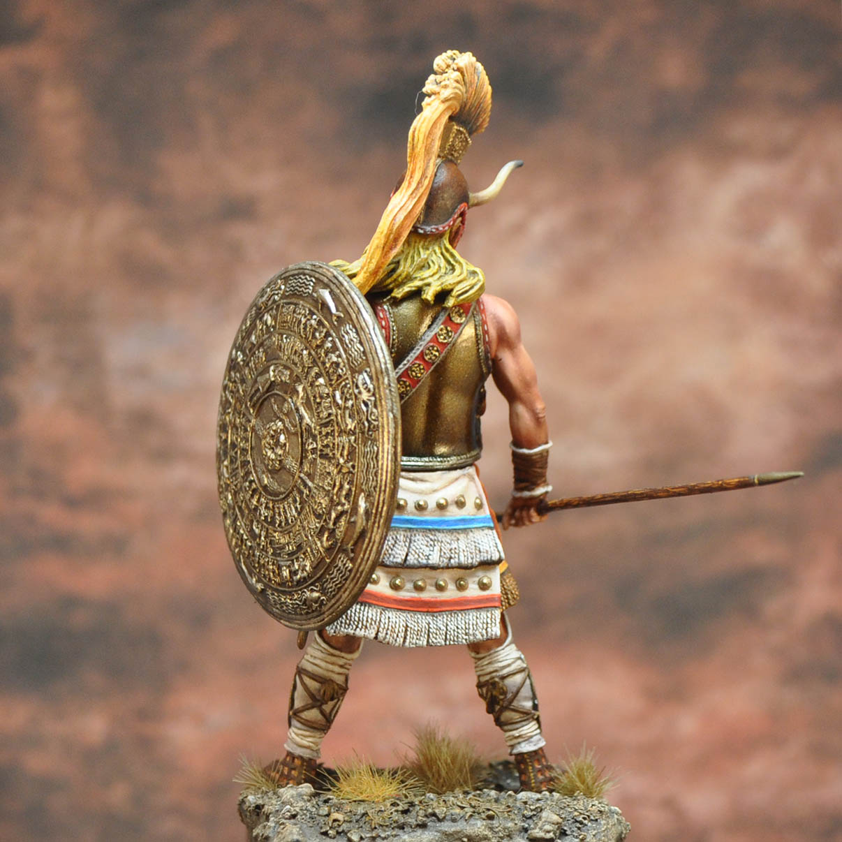 Art Girona Mythology Achille figurine à peindre