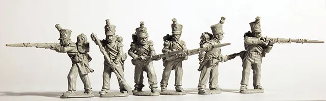 Perry Miniatures Napoleonic FN 162 figurines voltigeurs 28 mm