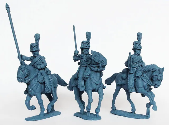 Perry DAN 26 cavalerie danoise figurines galop command.