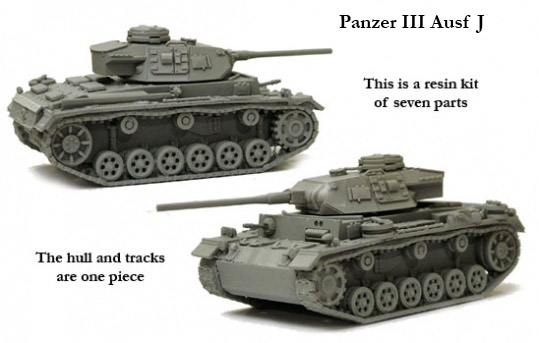 Perry Miniatures World War 2 BM 11 Panzer III maquette char 15mm