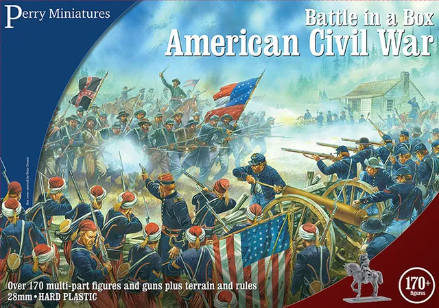 Perry Miniatures American Civil War BB1 Battle in a Box boîte figurines 28mm