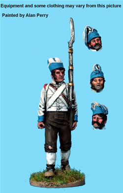 Perry Miniatures PE83 Infanterie espagnole figurines 40mm 1805