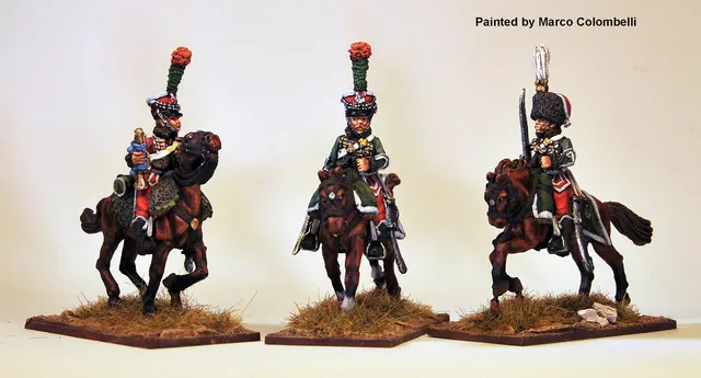 Perry Miniatures Napoleonic FN223 Gardes d'Honneur figurines 28 mm galop