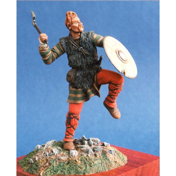 ART GIRONA Miniatures Guerriero Franco V sec. figurine 54 mm métal