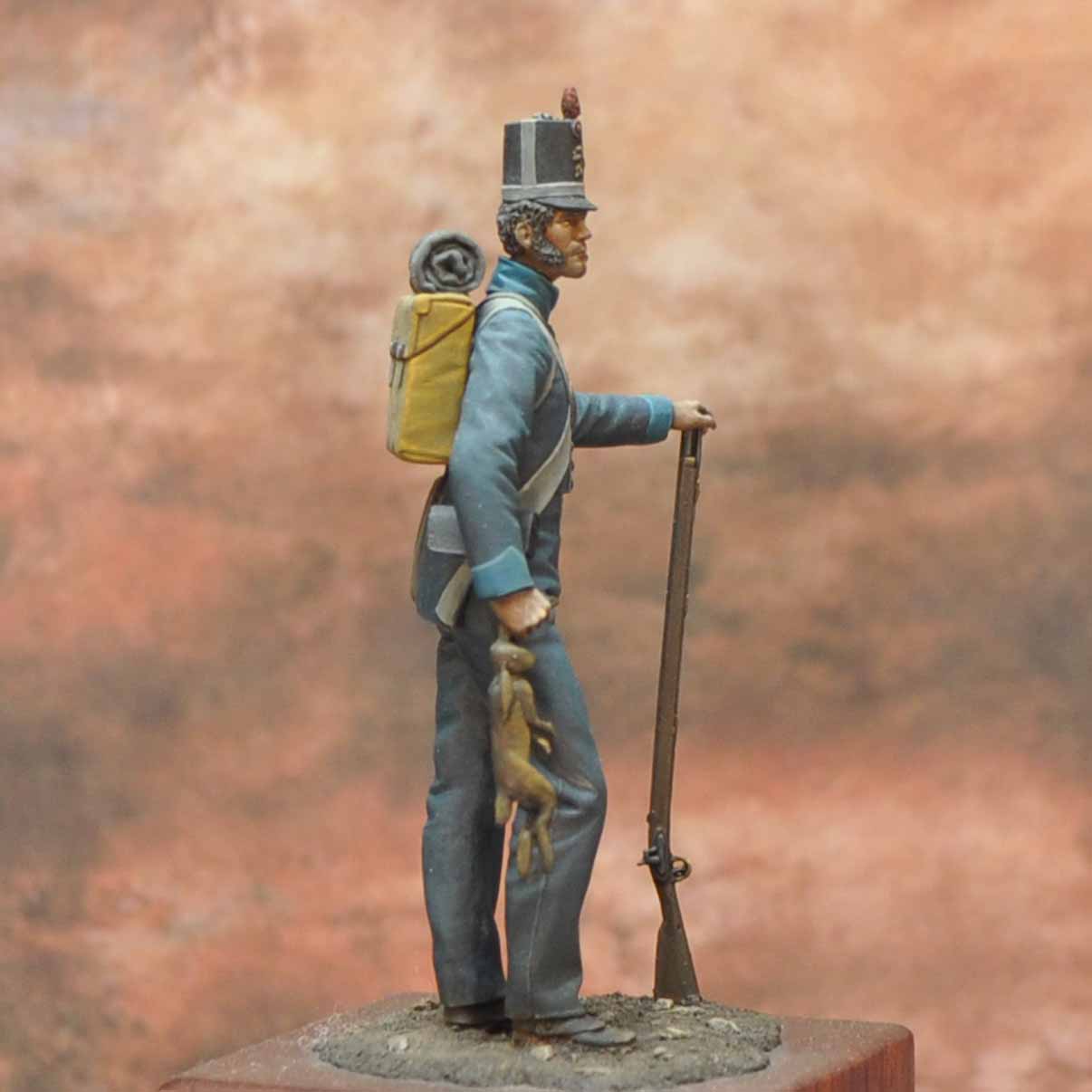 ART GIRONA Napoleonic War Private Spanish Regiment 1813