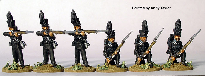 Perry Napoleonic NBK5 Leib-Battalion figurines ligne de tir