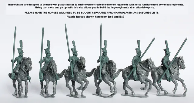 Perry Miniatures DOW 15 Uhlans figurines lances czapka