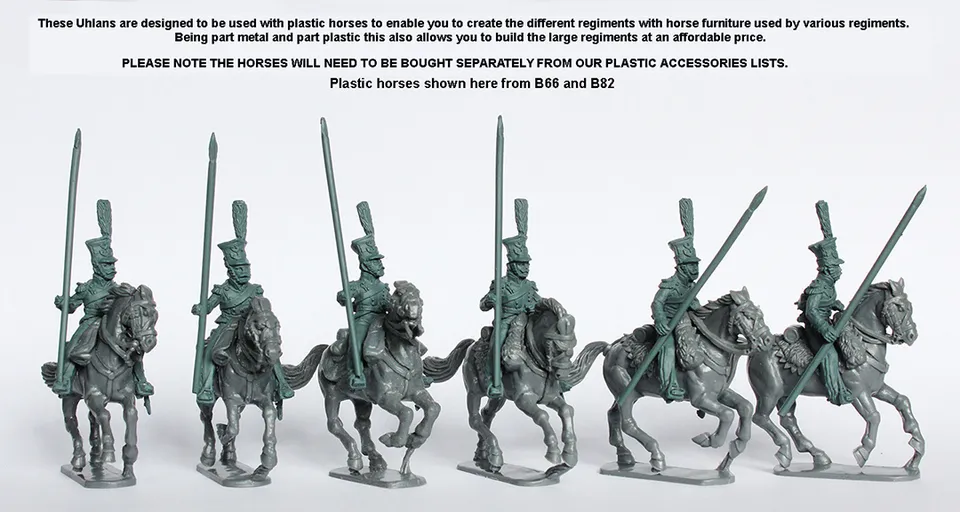 Perry Miniatures DOW 15 Uhlans figurines lances czapka