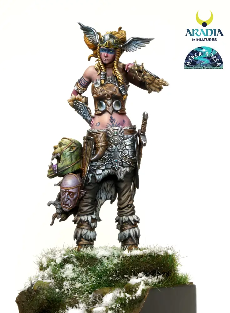Aradia Minis Hyperborea Eyra figurine résine 75mm