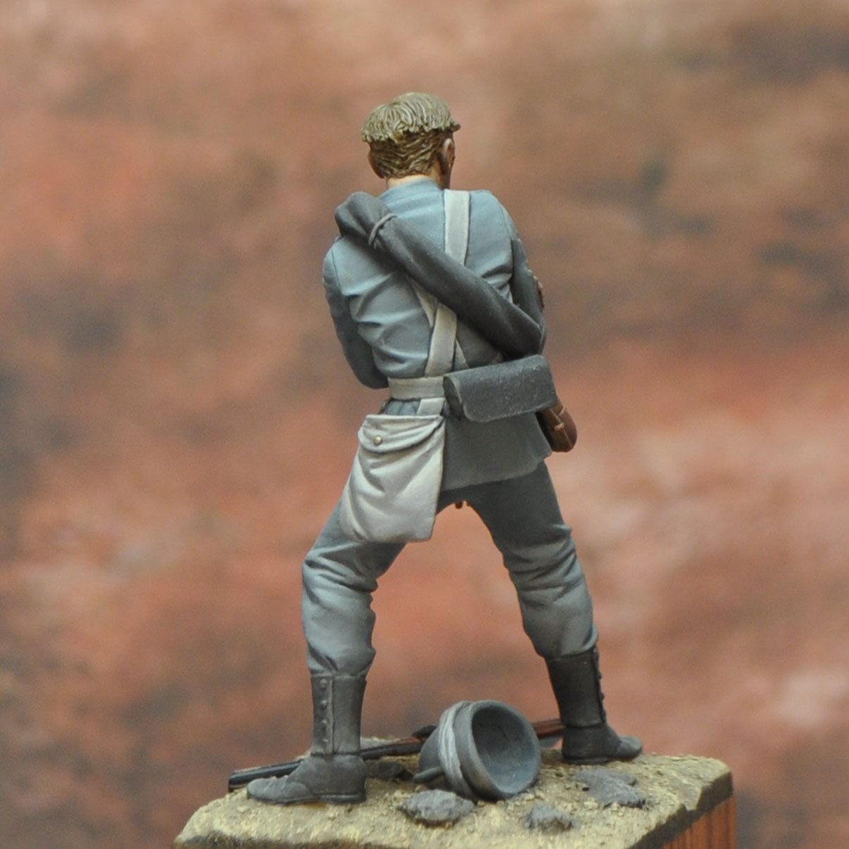 Art Girona International Private 33rd Regiment figurine 54mm