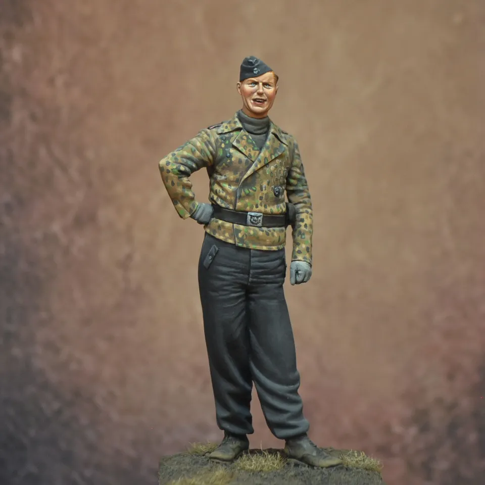 Art Girona 70mm SS Panzerschutze figurine soldat WW2