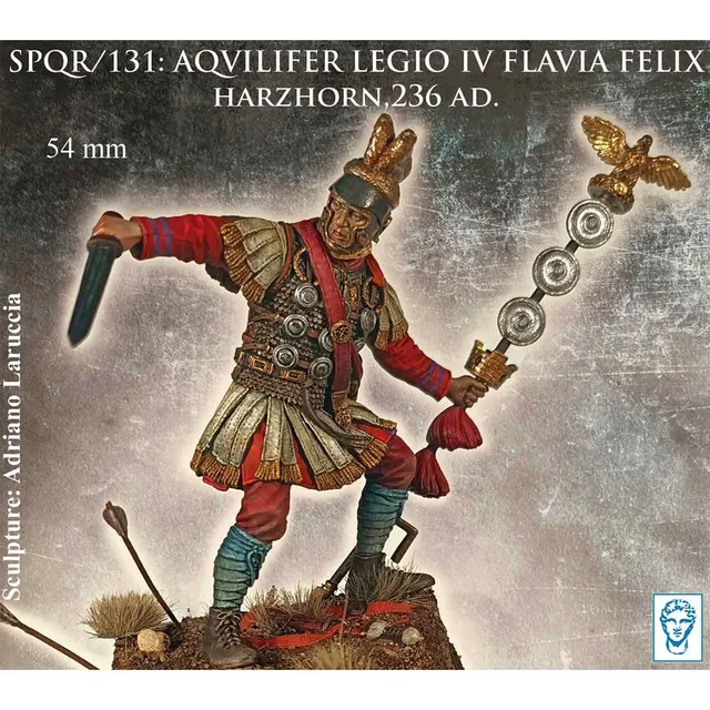Art Girona Miniatures Aquilifer Legio IV Flavia Felix figurine