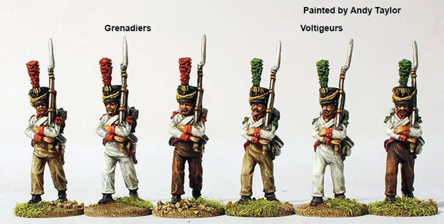 Perry NCR6 Wurtzbourg compagnies de flanc figurines 28mm