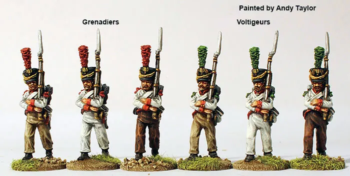 Perry NCR6 Wurtzbourg compagnies de flanc figurines 28mm