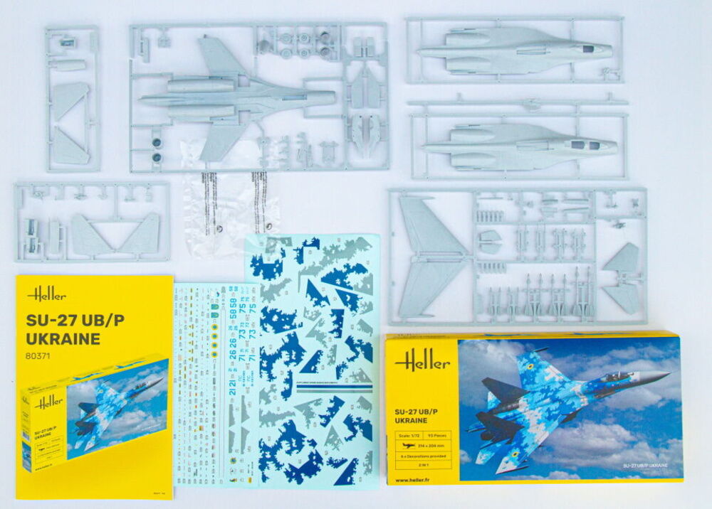 Heller Historical Collection SU-27 UB/P Ukraine maquette avion 1/72