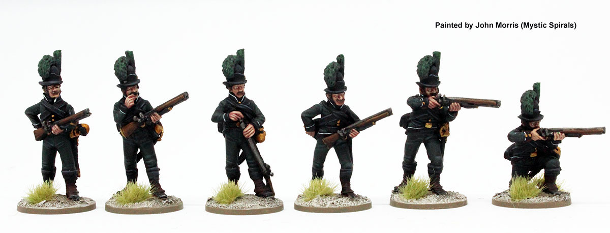 Perry Napoleonic SWED 12 Värmland Jägers figurines tirailleurs