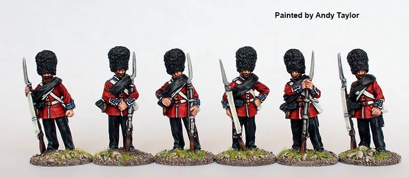Perry Miniatures BIF2 figurines 28mm Scots Fusilier Guards