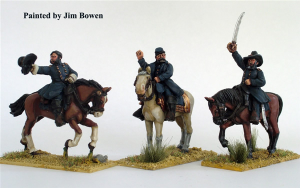 Perry Miniatures American Civil War ACW3 figurines généraux 28mm