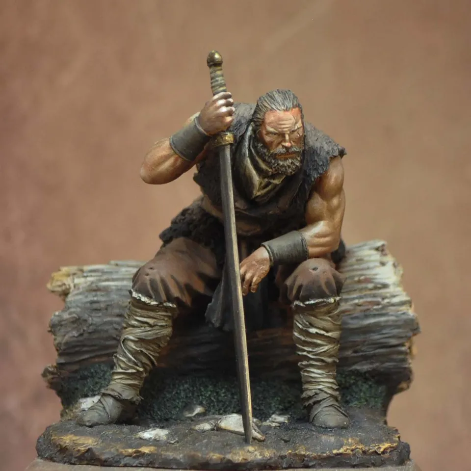 Art Girona 70mm Germanic Warrior Teutoburg figurine 70mm