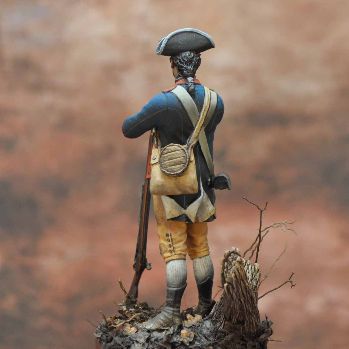 Art Girona International 2nd Maryland Regiment 1777 figurine 54mm