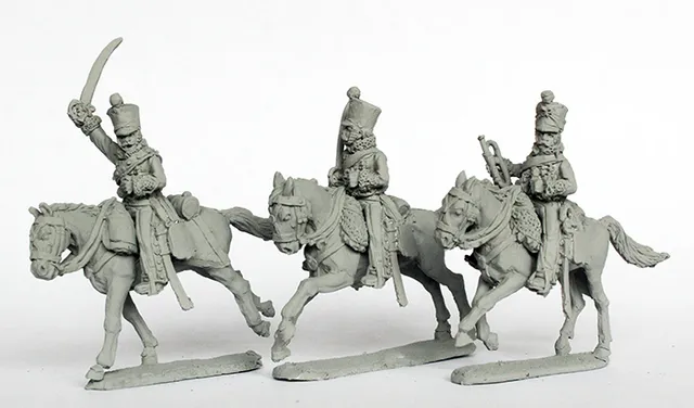 Perry Miniatures Napoleonic FN 198 Hussards figurines commandement