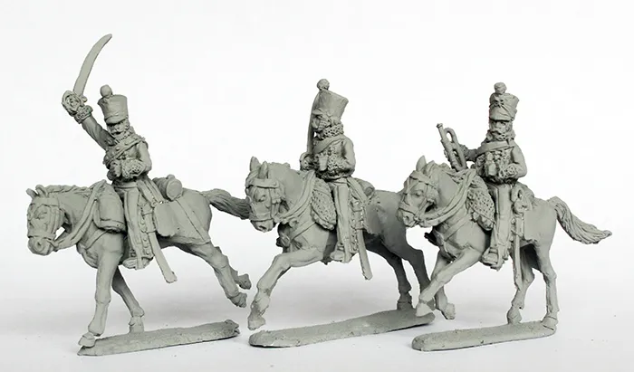 Perry Miniatures Napoleonic FN 198 Hussards figurines commandement