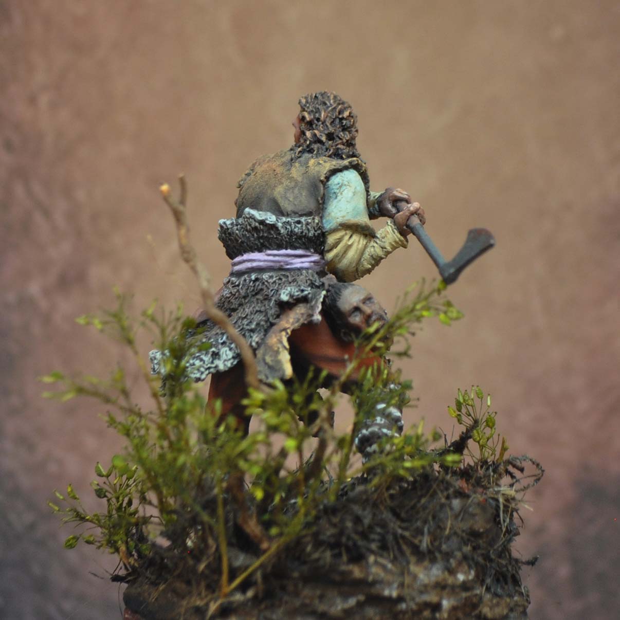 Art Girona 70mm Germanic Warrior figurine guerrier germanique