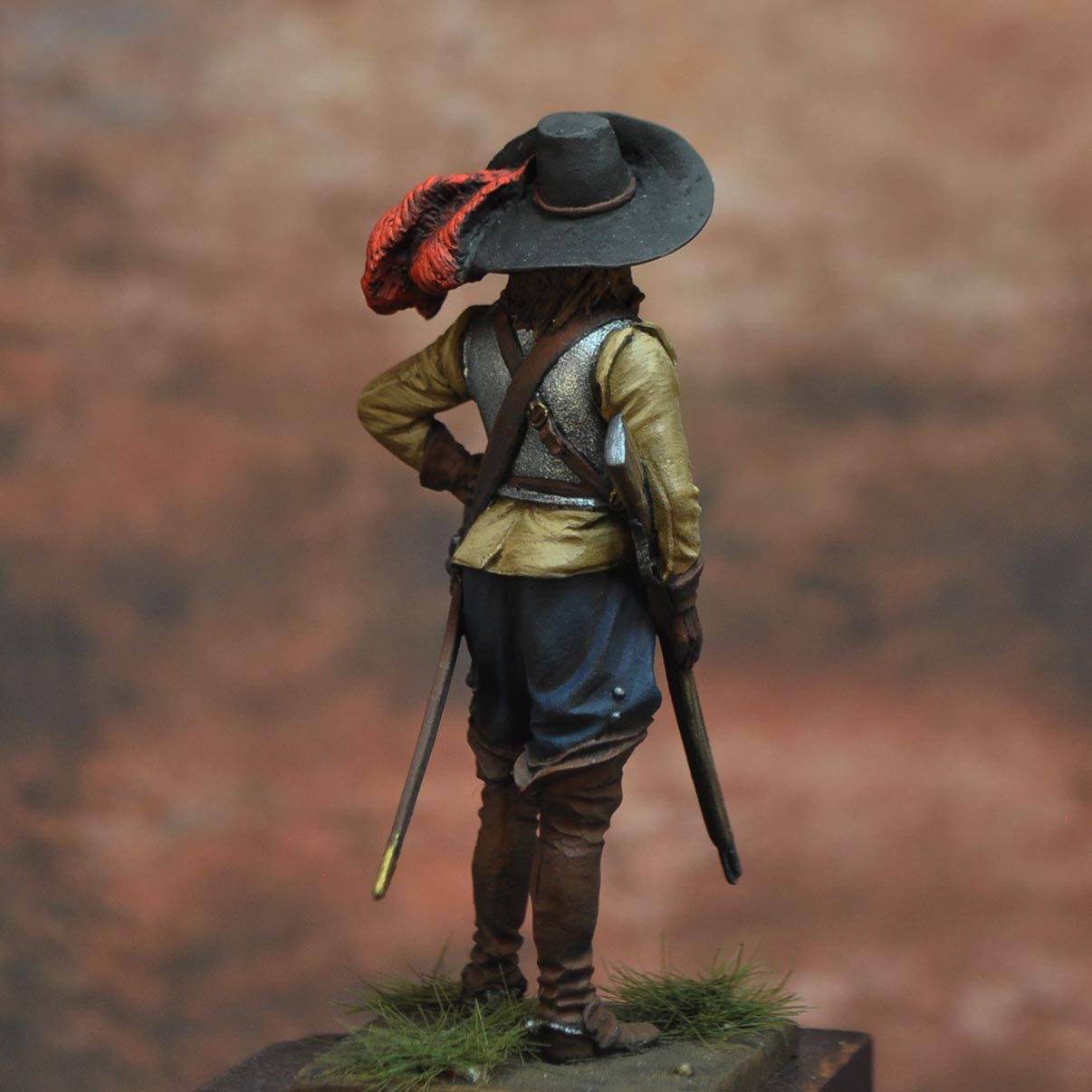 Art Girona General Serie Cuirassier 1618-1648 figurine cavalerie
