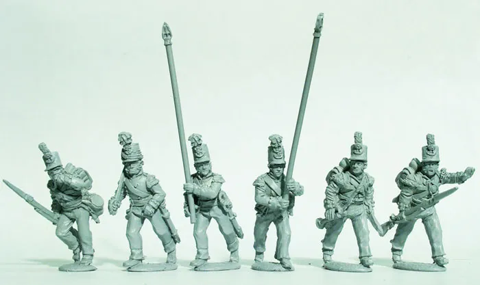 Perry Miniatures BH53 52nd Light Infantry command 28mm