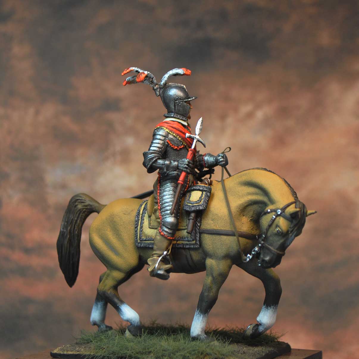 Art Girona General Serie Colonel cavalerie figurine 1618