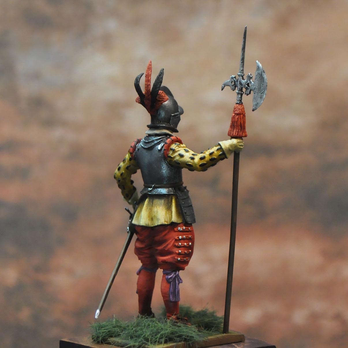 ART GIRONA General Serie Hallebardier Impérial figurine 54mm