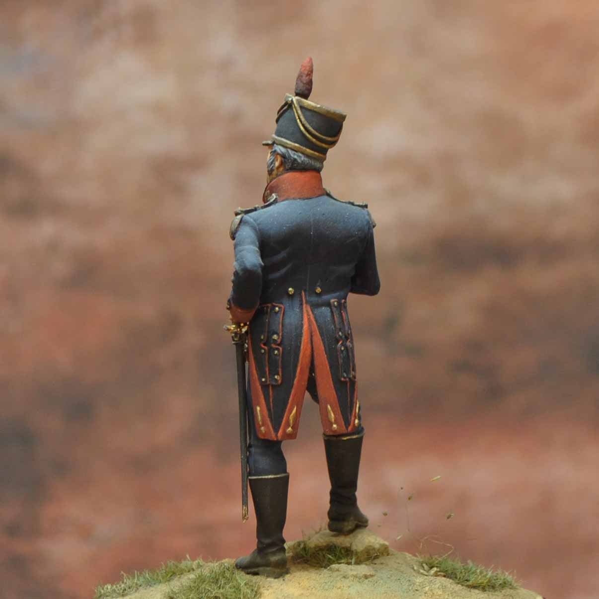 Art Girona Napoleonic War Series Artillery Officer Spain 1812 figurine