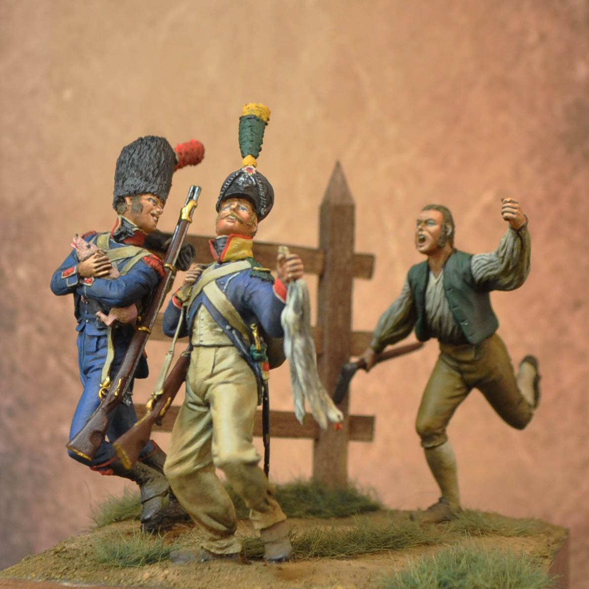 Art Girona General Serie Attraper et courir maquette 54mm